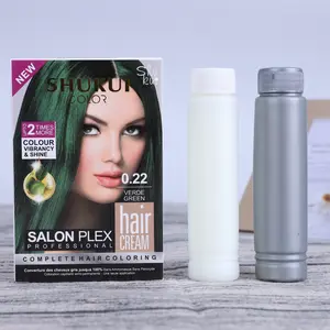 Crema de color para peluquería profesional, tinte temporal para el cabello, fábrica