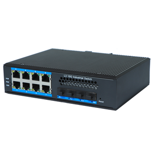 Switch réseau de gestion 4 ports 10 Gigabit 1000 Mbps 400W 128 Gbps avec 8 ports 10/100/1000 Mbps et console TP 1 port - Product Image 4