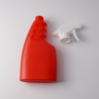Vente en gros 16oz 500ml HDPE Déclencheur Vaporisateur Bouteille en plastique vide pour détergent Nettoyage quotidien Nettoyage multi-usages