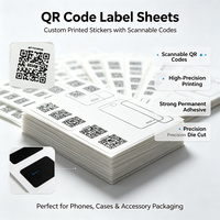 Etiquetas con Adhesivo, Código de Barras de Marca Registrada, Código QR de Trazabilidad, Número de Serie, Película Interna, Adhesivo Fuerte, Resistente al Agua