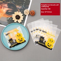 Sac d'emballage recyclable OPP PP pour la pâtisserie d'Halloween et de Noël, pour les gâteaux de lune, les aliments, les bijoux, les bonbons, les collations, les animaux de compagnie, les chips