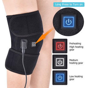 Genouillère chauffante réglable rechargeable, ceinture de massage électrique pour les soins des genoux et des jambes, pour hommes et femmes - Product Image 5