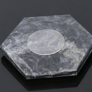 Panneau de fenêtre en saphir transparent personnalisé, anti-rayures, anti-corrosion, avec revêtements AR et AF, diamètre 38 mm, épaisseur 1 mm - Product Image 4