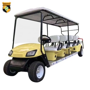 รถกอล์ฟ 10 ที่นั่ง พร้อมแบตเตอรี่ลิเธียม 48V สำหรับใช้ในรีสอร์ท ยี่ห้อ Street Resort Lithium Club Car Supply - Product Image 2