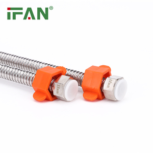 <span class=keywords><strong>Rallonge</strong></span> de tuyau <span class=keywords><strong>d</strong></span>'<span class=keywords><strong>eau</strong></span> tressé flexible IFAN avec connecteur en acier inoxydable <span class=keywords><strong>pour</strong></span> robinet de salle de bain et <span class=keywords><strong>lave</strong></span>-<span class=keywords><strong>vaisselle</strong></span> - Product Image 2