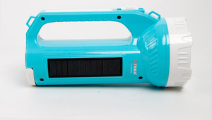 Lampe de recherche LED COB, torche extérieure bon marché avec panneau solaire, lampe de poche de chasse, panneau solaire - Product Image 3