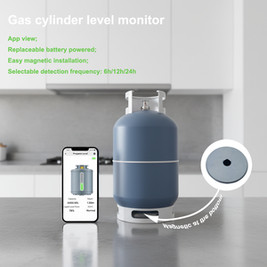 Détecteur de gaz <span class=keywords><strong>propane</strong></span> et <span class=keywords><strong>butane</strong></span> sans contact EPTTECH LPG-2412-BT avec capteur de réservoir d'eau sans fil et alertes via application - Product Image 3