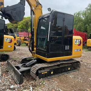 Excavatrice utilisée de CAT 305.5E2 Excavatrices d'occasion de construction Caterpillar 305 en bon état 320GC 305.5E - Product Image 3