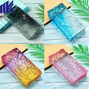 Ladrillos de Vidrio Esmerilado Huecos Impermeables de Múltiples Colores Personalizables para Diseño Industrial Moderno de Lavandería 190*190*80MM <span class=keywords><strong>Precio</strong></span> Económico - Product Image 3