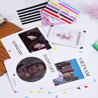 Autocollant vierge Album accessoire Album Photo accessoires coloré solide bricolage coin autocollant PVC