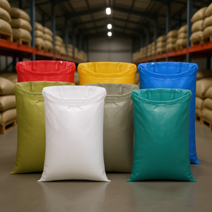 Sac tissé en PP BAGLEADER 10kg 20kg 25kg 50kg réutilisable imprimé en héliogravure pour l'emballage agricole de farine, engrais, riz et maïs - Product Image 2