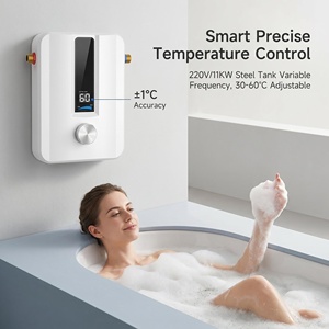 <span class=keywords><strong>Chauffe</strong></span>-<span class=keywords><strong>eau</strong></span> instantané sans réservoir 11KW, alimentation en <span class=keywords><strong>eau</strong></span> chaude multipoints, adapté pour la douche à domicile, salle de bain, <span class=keywords><strong>chauffe</strong></span>-<span class=keywords><strong>eau</strong></span> électrique en stock - Product Image 1