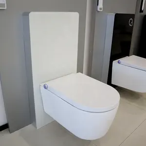 Inodoro inteligente con asiento de calefacción popular europeo para baño