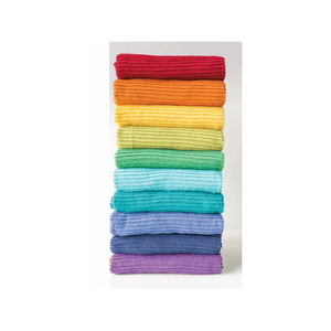 Rapid Dry Reusable 100% Cotton Embroidered Sky Blue Kitchen <strong>Towels</strong> <strong>Affordable</strong> Durable Pack of Three Perfect for Modern Kitchens - Product Image 5