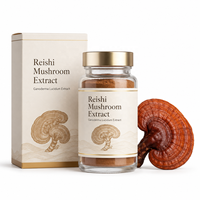 Extrait de Ganoderma Lucidum de qualité alimentaire, 30% de polysaccharides, poudre d'extrait de champignon Reishi pour complément alimentaire