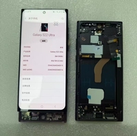 Écran tactile LCD AMOLED d'origine pour Samsung Galaxy S22 S22 Plus S22 Ultra, compatible avec les téléphones mobiles S21 S23 S24 NOTE 20