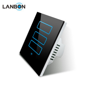 Công Tắc Đèn Tường Thông Minh Lanbon, Công Tắc Thông Minh Điều Khiển 3 Gang Wifi Cho Ngôi Nhà Thông Minh Qua Điện Thoại Di Động - Product Image 1