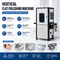 Machine de polissage de métaux à haute rigidité, machine automatique de finition et de ponçage de tôles d'acier inoxydable, avec courroie abrasive et boîte de vitesses à moteur