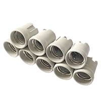 Support de lampe de haute qualité vis en porcelaine E27 E26 F519 4A 250V douille de lampe Base d'ampoule LED extérieure