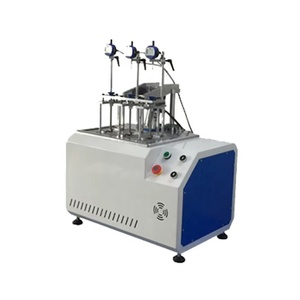 Probador de temperatura de punto de reblandecimiento Vicat de deformación térmica ASTM D1525 <span class=keywords><strong>648</strong></span> ISO 75 Máquina de prueba HDT Vicat - Product Image 4