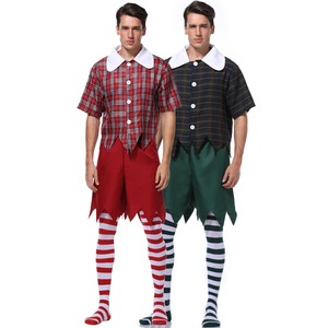 Baige Sexy scozzese Costume da uomo Kilt adulto Hot Scottie Set Costume di Halloween - Product Image 1