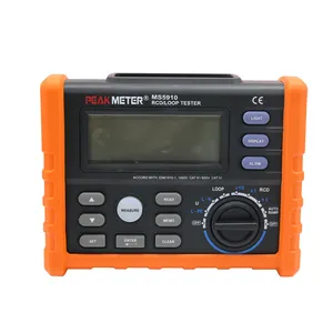Multímetro digital rcd testador da resistência ms5910
