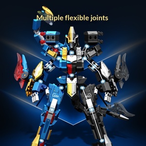 Compatible con Sengbao, Bloques <span class=keywords><strong>de</strong></span> Construcción <span class=keywords><strong>de</strong></span> Plástico ABS, Robot Emperador <span class=keywords><strong>de</strong></span> Aguas Profundas, Robot Dinosaurio Transformable, Juguete <span class=keywords><strong>de</strong></span> Ensamblaje para Niños - Product Image 3