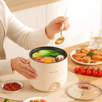 Nouvelle marmite électrique multifonction de haute qualité 1,8 L cuiseur à riz électrique poêle à frire antiadhésive ustensiles de cuisine marmite électrique