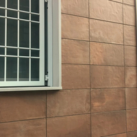 Revêtement de mur de rideau extérieur, pierre d'aluminium, marbre, revêtement de rouleau PVDF, panneaux solides