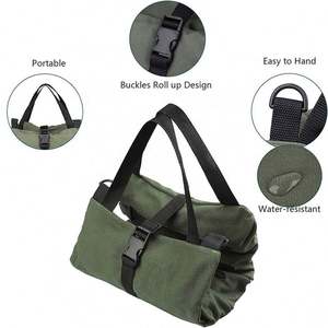 Sac à outils en toile pour voiture, multi-usages, facile à enrouler, avec fermeture éclair, organisateur d'outils suspendu, sac à outils enroulable - Product Image 5