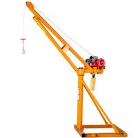 Mini grue électrique de levage de 100 à 1000 kg pour travaux de construction, équipement de chantier, bras de levage, à vendre