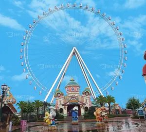 Taman Hiburan tema Harga bagus roda Ferris besar 88-120M untuk dijual