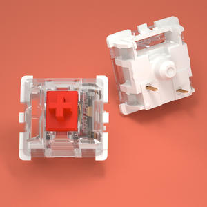 Interrupteurs <span class=keywords><strong>Gateron</strong></span> KS-9 KS 9 jaune vert clair rouge noir brun bleu 3 broches pour interrupteurs de clavier mécanique <span class=keywords><strong>MX</strong></span> - Product Image 6