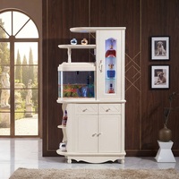 Armoire à vin design moderne en verre pour villa/salon, bar à vin de Foshan