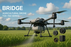 Original Agras T20 Agriculture Spraying Drone Accessories-New Front and Rear Radar Fixing <b>Bracket</b> for Replacement Parts - Product Image 6