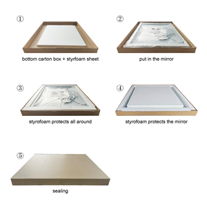 <span class=keywords><strong>Espejo</strong></span> de baño <span class=keywords><strong>con</strong></span> pantalla táctil inteligente LED, lupa iluminada, directo de fábrica, venta al por mayor - Product Image 5