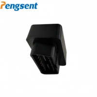 Pengsent FM08 Mini localisateur GPS 2G Plug-and-Play Car Tracker OBD II Microphone 4G Suivi de voiture pour véhicules Camions Certifié ROHS