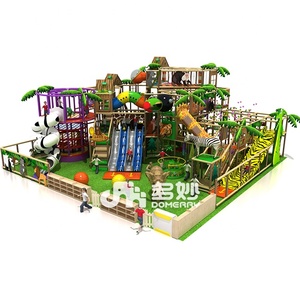 Ensemble de jeux pour enfants avec balançoire, toboggan et aire de jeux intérieure, équipement de <span class=keywords><strong>jeu</strong></span> souple pour l'activité <span class=keywords><strong>en</strong></span> <span class=keywords><strong>forêt</strong></span> - Product Image 2