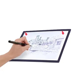 A4 A3 LED Tracing Pad Light Box Drawing Board Good Drawing Sketch