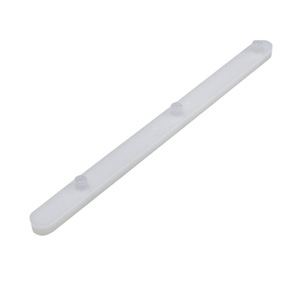 Jinman <b>Plastic</b> Drawer <b>Slides</b> 16Mm Soft Closing Furniture Guide Rails White Minimalist Design - Product Image 2