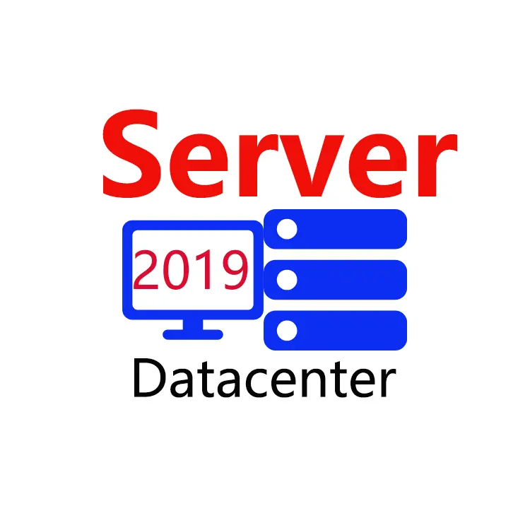 2019 Datacenter Server COA Key Stickers DVD Package Online Activation Supports Windows Operating System Internet Version Stock