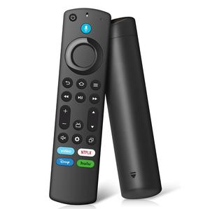 Télécommande vocale de remplacement pour Fire <span class=keywords><strong>TV</strong></span> Cube/Stick compatible avec <span class=keywords><strong>4K</strong></span> Max/<span class=keywords><strong>4K</strong></span> (1ère/2ème génération) (2ème/3ème génération)/Lite/HD - Product Image 1