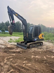 รถขุดขนาดเล็ก Volvo EC55 มือสอง 5 ตัน ใช้งานในบ้าน ชั่วโมงการใช้งานน้อย สภาพดีเยี่ยม ได้รับการรับรองมาตรฐาน CE พร้อมหัวเจาะ - Product Image 6