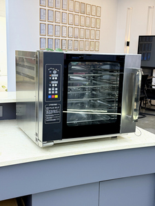 Horno de Convección Digital de Aire Caliente con 5 Bandejas y Cristal de Visión Completa, Horno de Acero Inoxidable de Calentamiento Rápido para Panadería, <span class=keywords><strong>Pizza</strong></span> y Repostería - Product Image 3