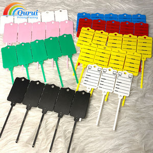 ป้ายกุญแจพลาสติกสีเหลือง พร้อมช่องใส่ข้อมูลยี่ห้อ รุ่น สี และหมายเลขทะเบียน สำหรับระบุยานพาหนะหรืออุปกรณ์ - Product Image 5