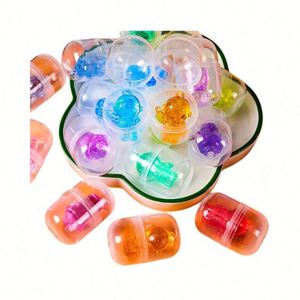 Jouets en plastique bon marché pour enfants en gros, capsules de 32*47 mm avec figurine animale en acrylique à l'intérieur pour distributeur automatique - Product Image 5
