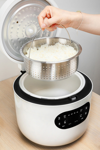 Olla Arrocera Inteligente Mini Portátil Multifuncional de Plástico Cuadrado de 3L con Control Digital, Electrodoméstico de Cocina Pequeño para el Hogar, OEM de Fábrica - Product Image 2
