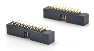Conector DIN de paso de 2.0 mm, tipo caja, con contacto de latón SMT, carcasa de nailon, PCB H5.7mm 2*10P - Product Image 4