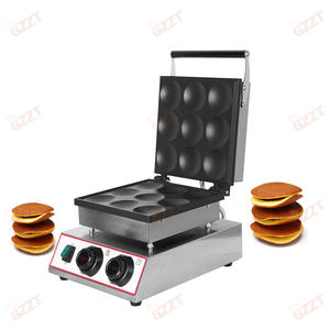 Bouton de réglage numérique Minuterie 90 minutes Gril électrique commercial 9pcs Dorayaki Baker Maker Red Bean Pancake Waffle Maker - Product Image 1