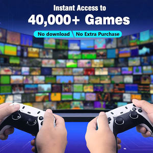 Stick de jeu TV portable 128 Go M15 4K avec manettes sans fil 2,4 G, console de jeu vidéo pour PS1 GBA <span class=keywords><strong>NES</strong></span> - Product Image 2